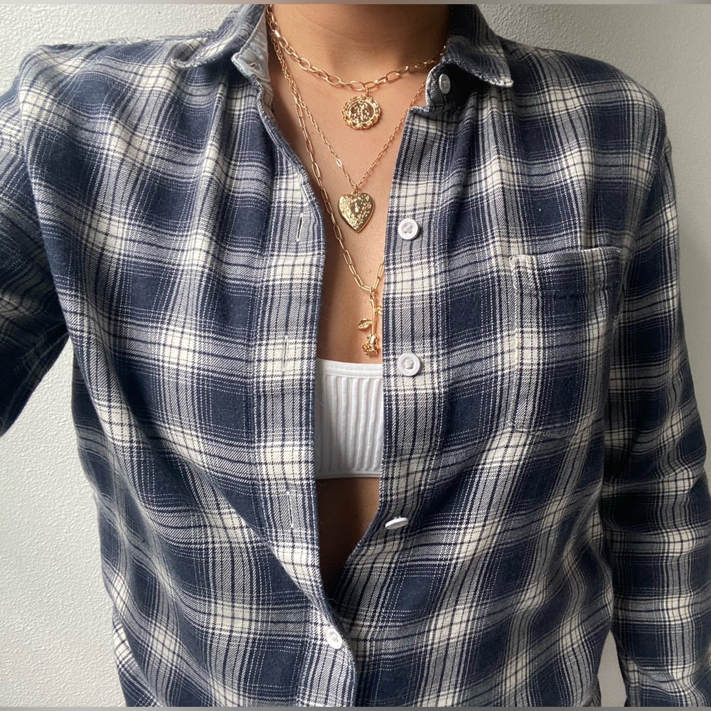 Women's Levis Long sleeve button up flannel